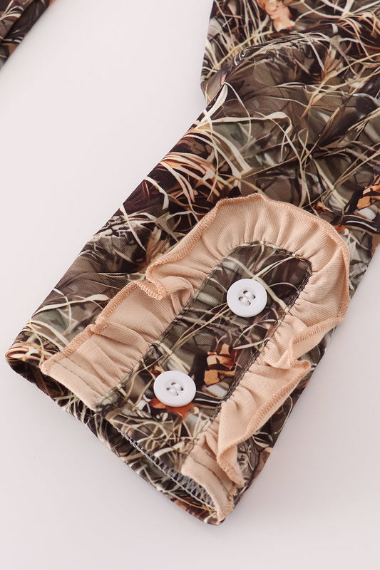 Camouflage hound pants set