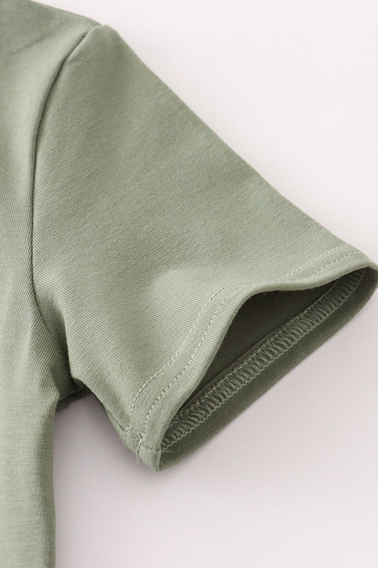 Camouflage pumpkin pants set