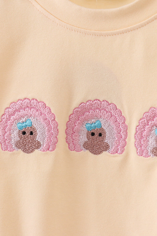 Turkey embroidery bubble