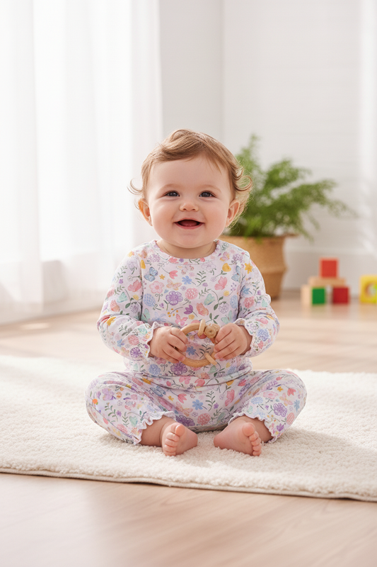 Butterfly garden bamboo bubble