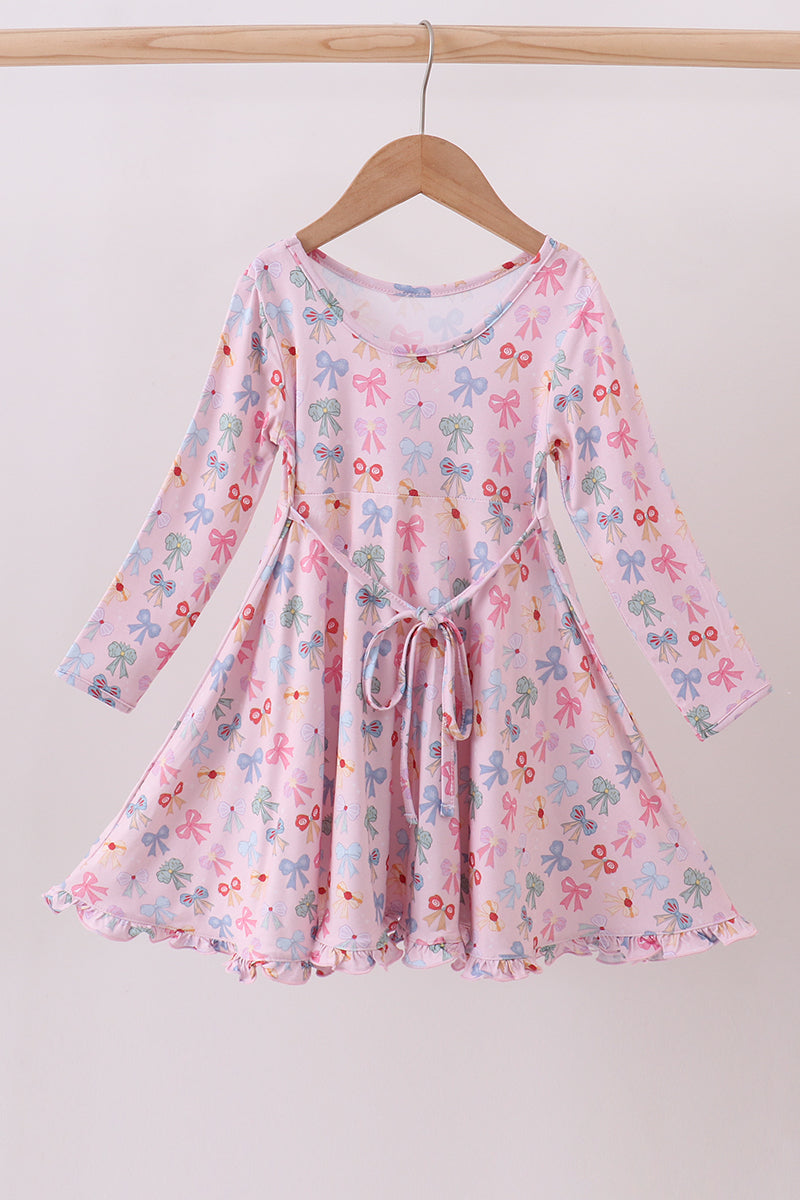 Whimsical bows bamboo dress