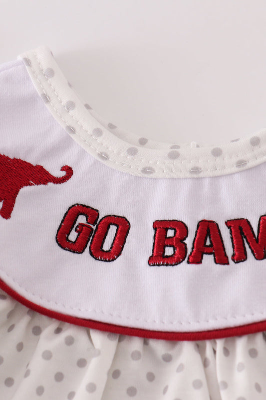 Alabama dot bloomer set