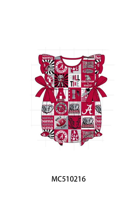 PO71 Alabama roll tide patchwork collection