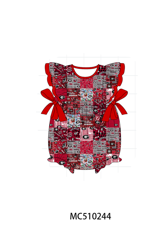 PO71 Red Georgia patchwork collection