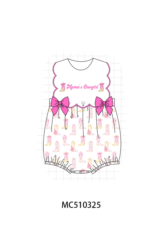 PO71 Mama's cowgirl cowboy embroidery collection