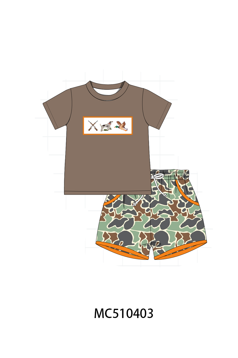 PO71 Camouflage hunting embroidery collection