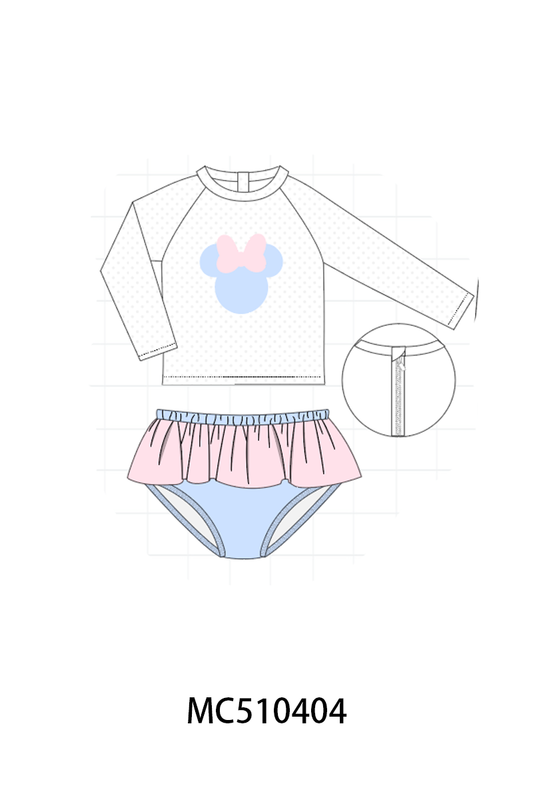 PO71 Character applique swimsuit collection