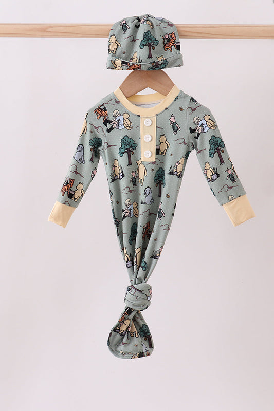 Character bamboo 2pc gown