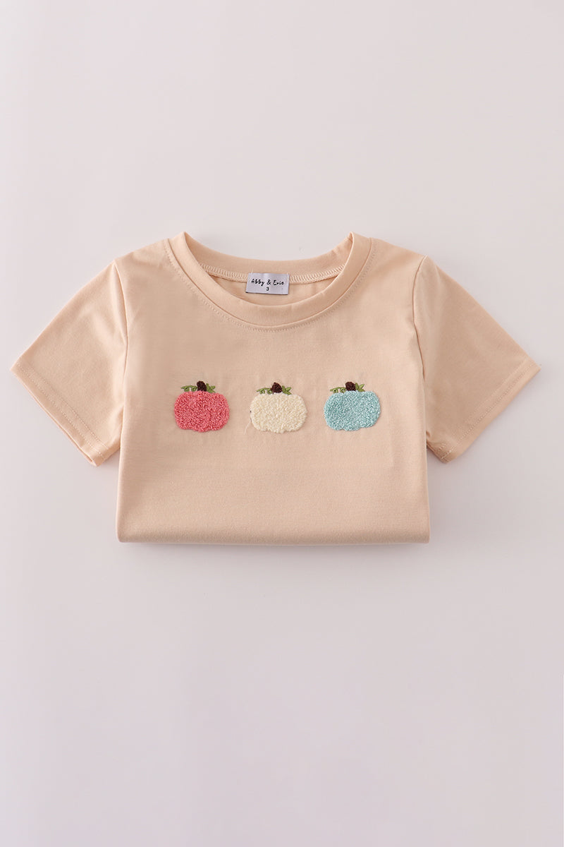 Pumpkin knot shorts set