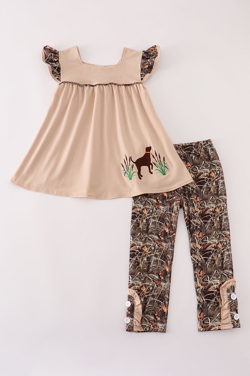 Camouflage hound pants set