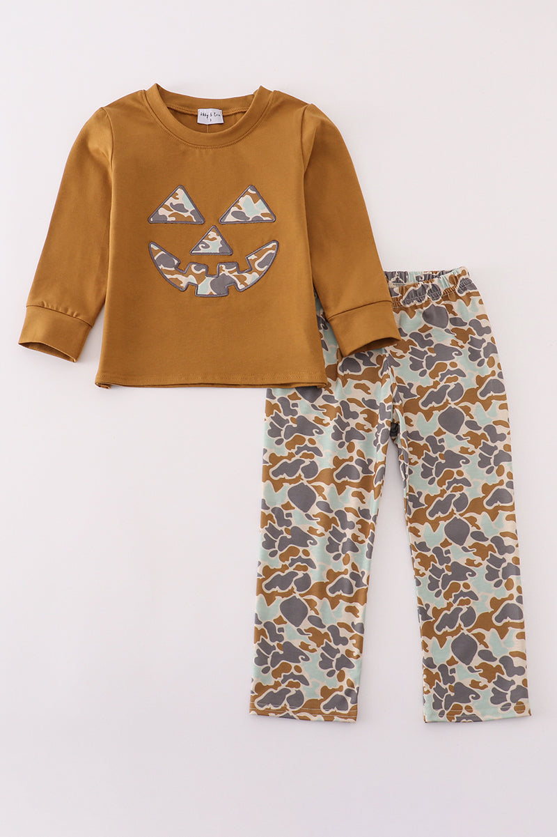 Halloween camouflage pants set