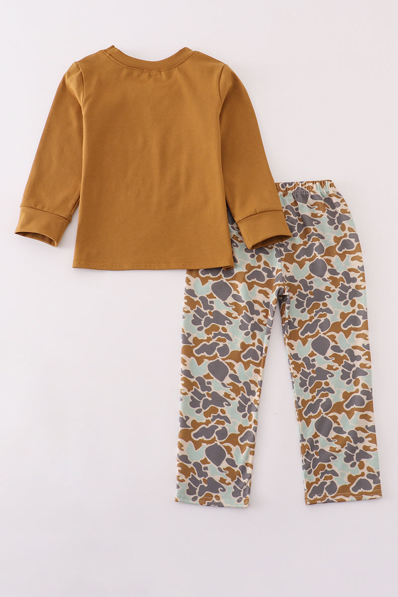 Halloween camouflage pants set