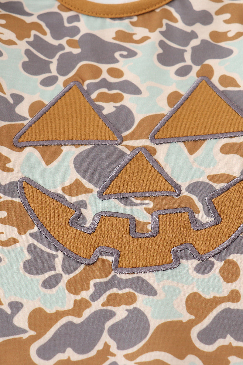 Halloween camouflage romper