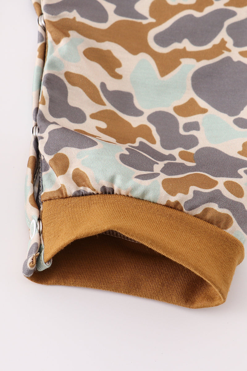 Halloween camouflage romper