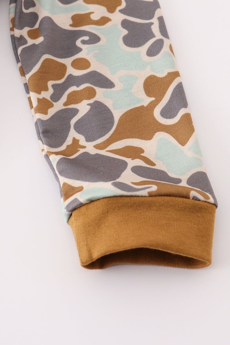 Halloween camouflage romper