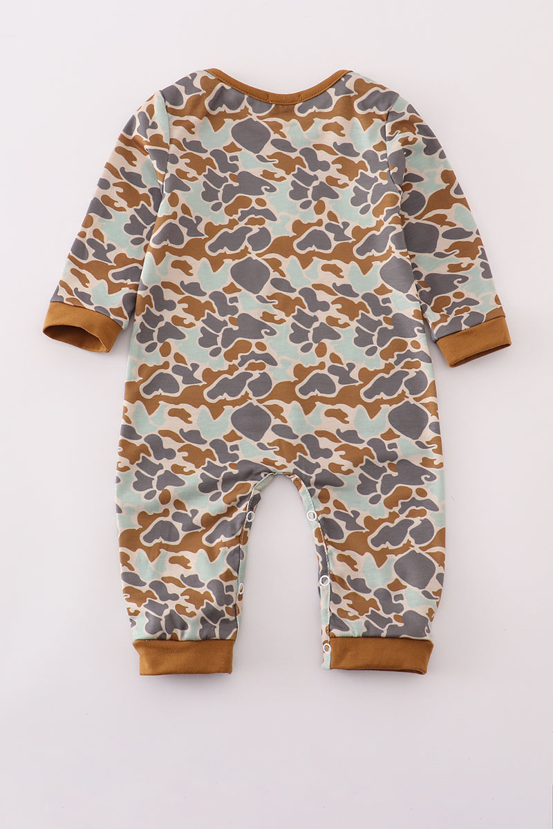 Halloween camouflage romper