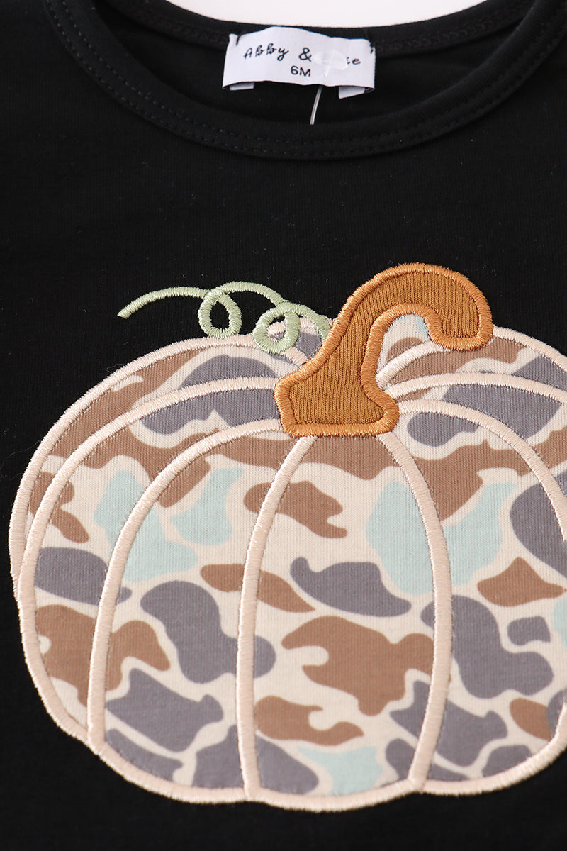 Camouflage pumpkin bloomer set