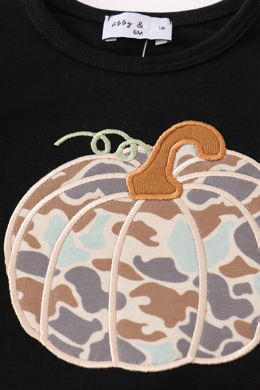 Camouflage pumpkin bloomer set