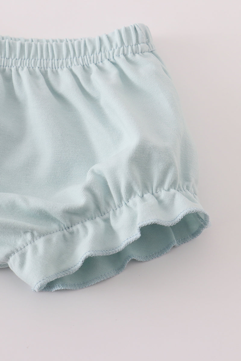 Pink pumpkin bloomer set