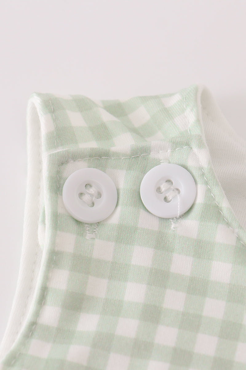 Sage turkey gingham jonjon