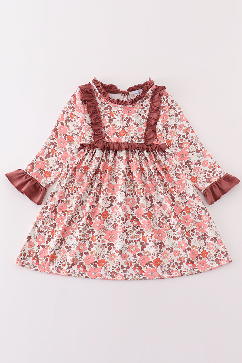 Fall floral mom&me dress