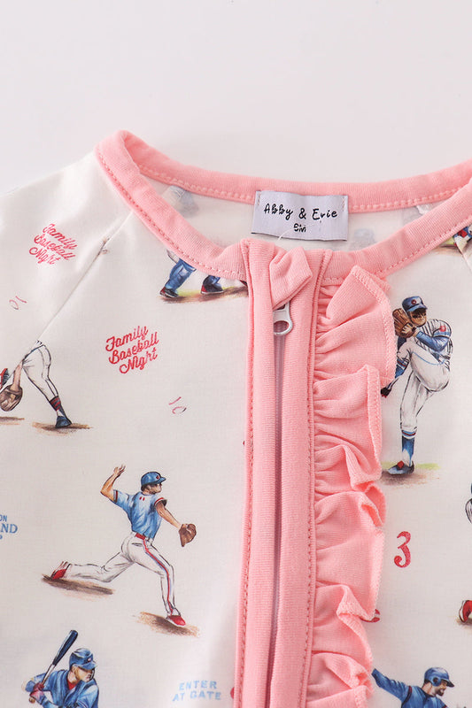 Baseball girl pajama