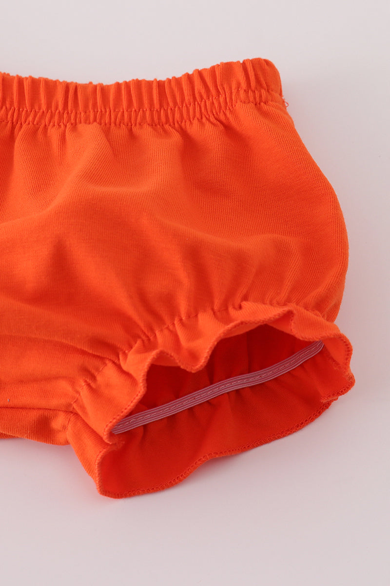 Turkey plaid bloomer set