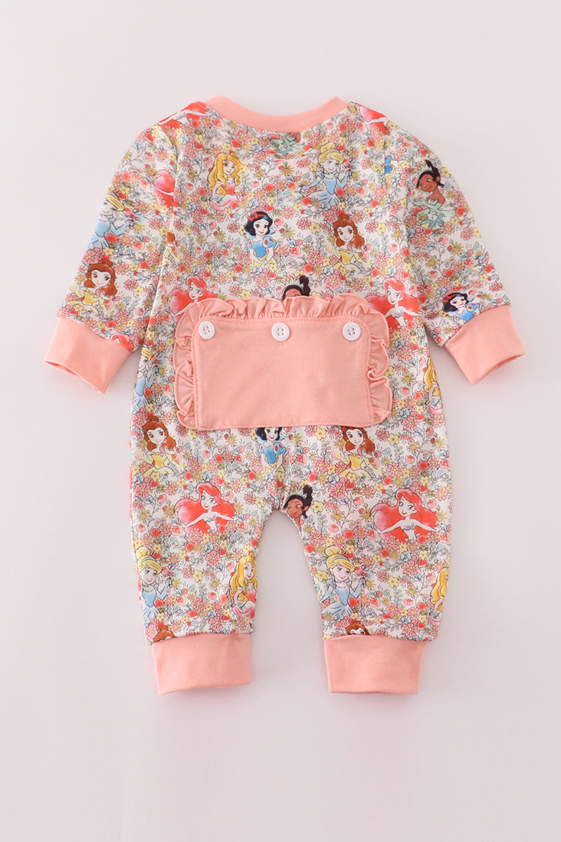 Princess floral pajamas