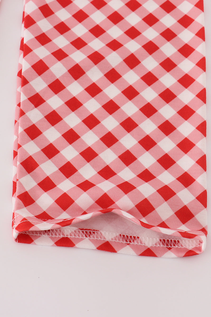 Farm machine smocked pants set