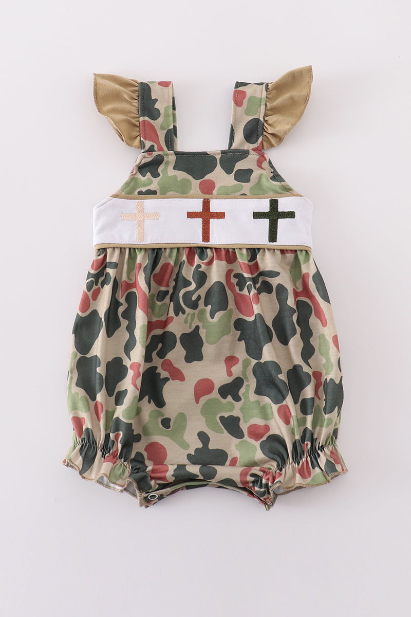 Camouflage cross bubble