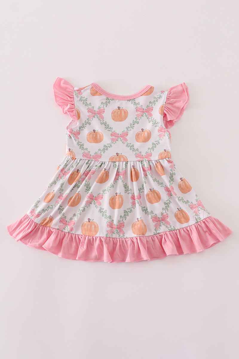 Pumpkin bamboo ruffle bubble