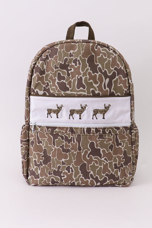 Camouflage deer backpack