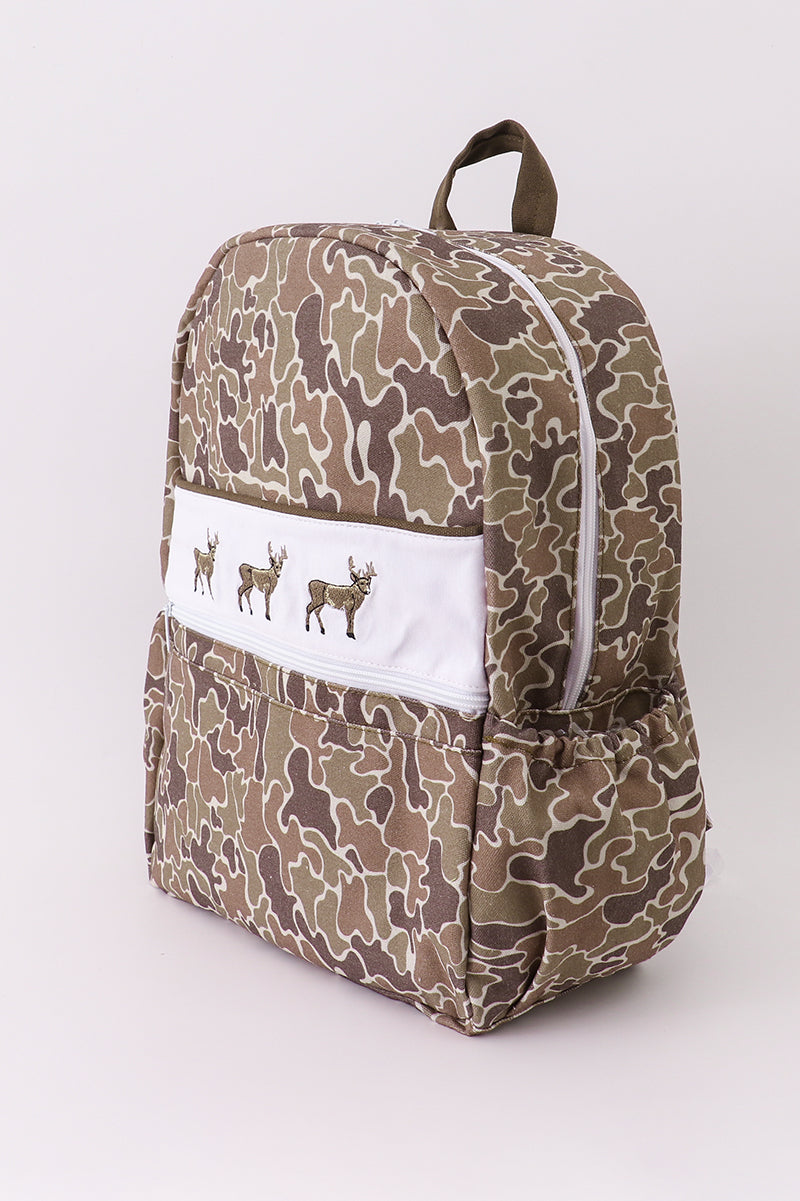 Camouflage deer backpack