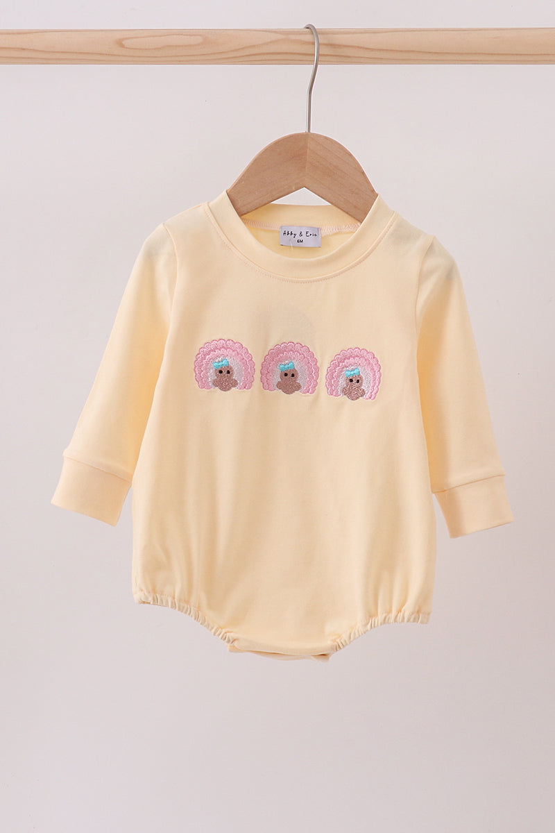 Turkey embroidery bubble