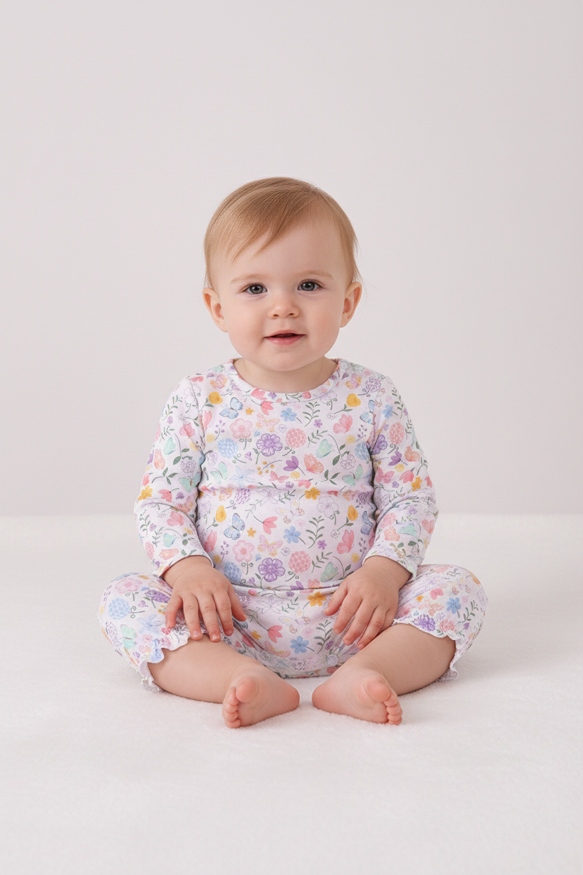 Butterfly garden bamboo bubble