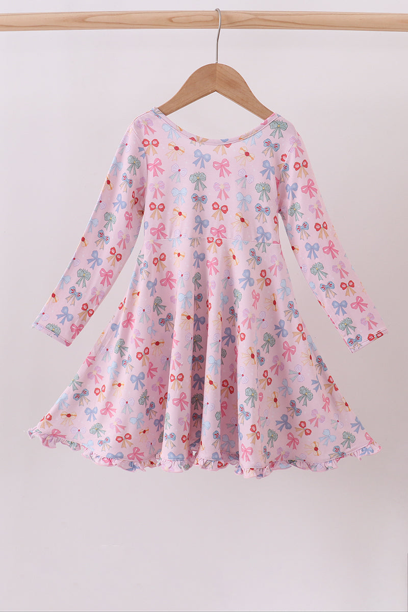Whimsical bows bamboo dress