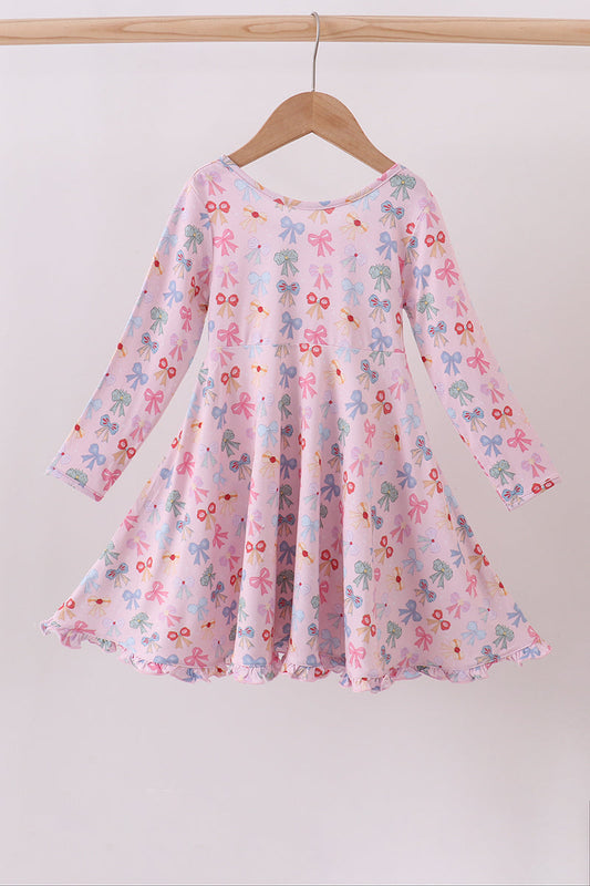 Whimsical bows bamboo dress