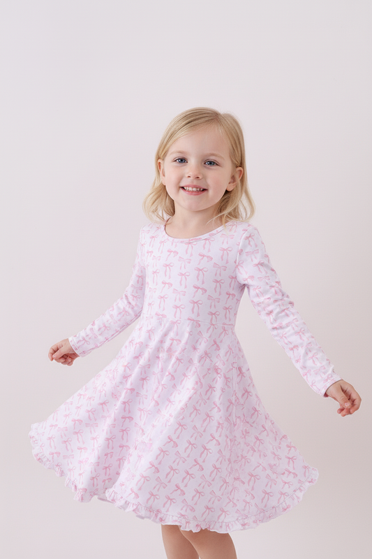 Tiny bow delight bamboo dress