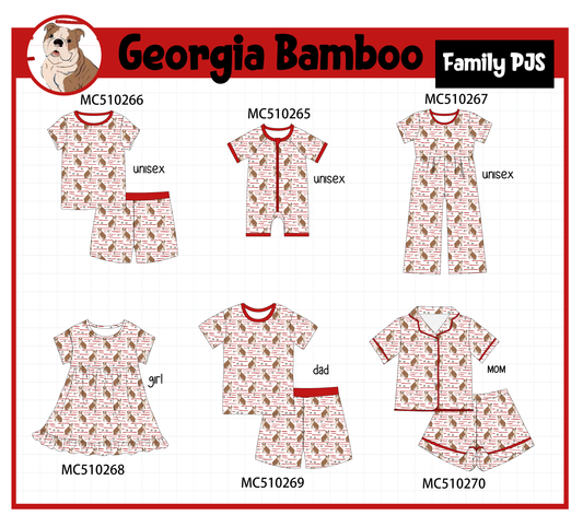 PO71 Georgia bamboo PJS collection