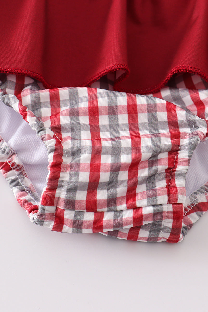 Alabama elephant girl one-piece swimsuit