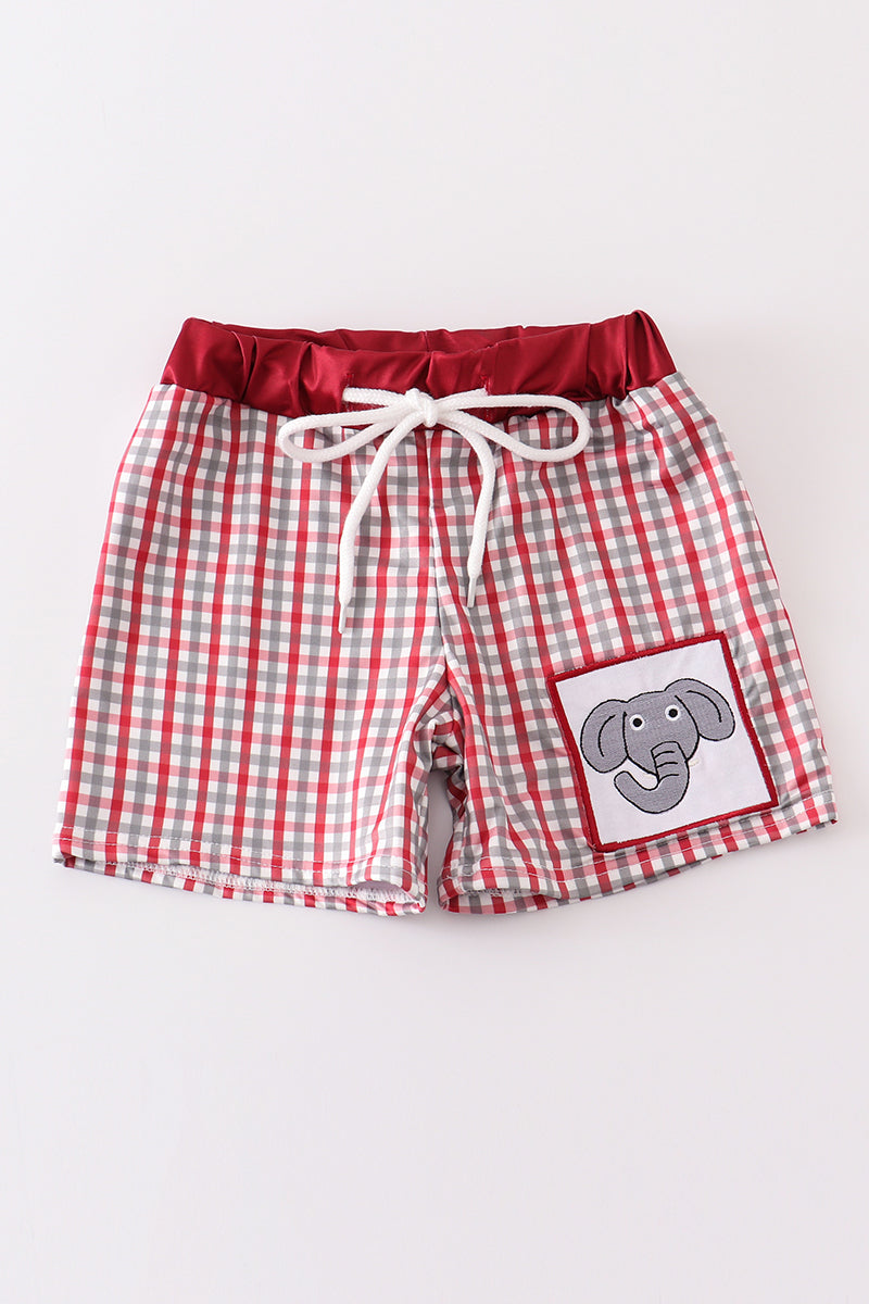 Alabama elephant boy swim trunks