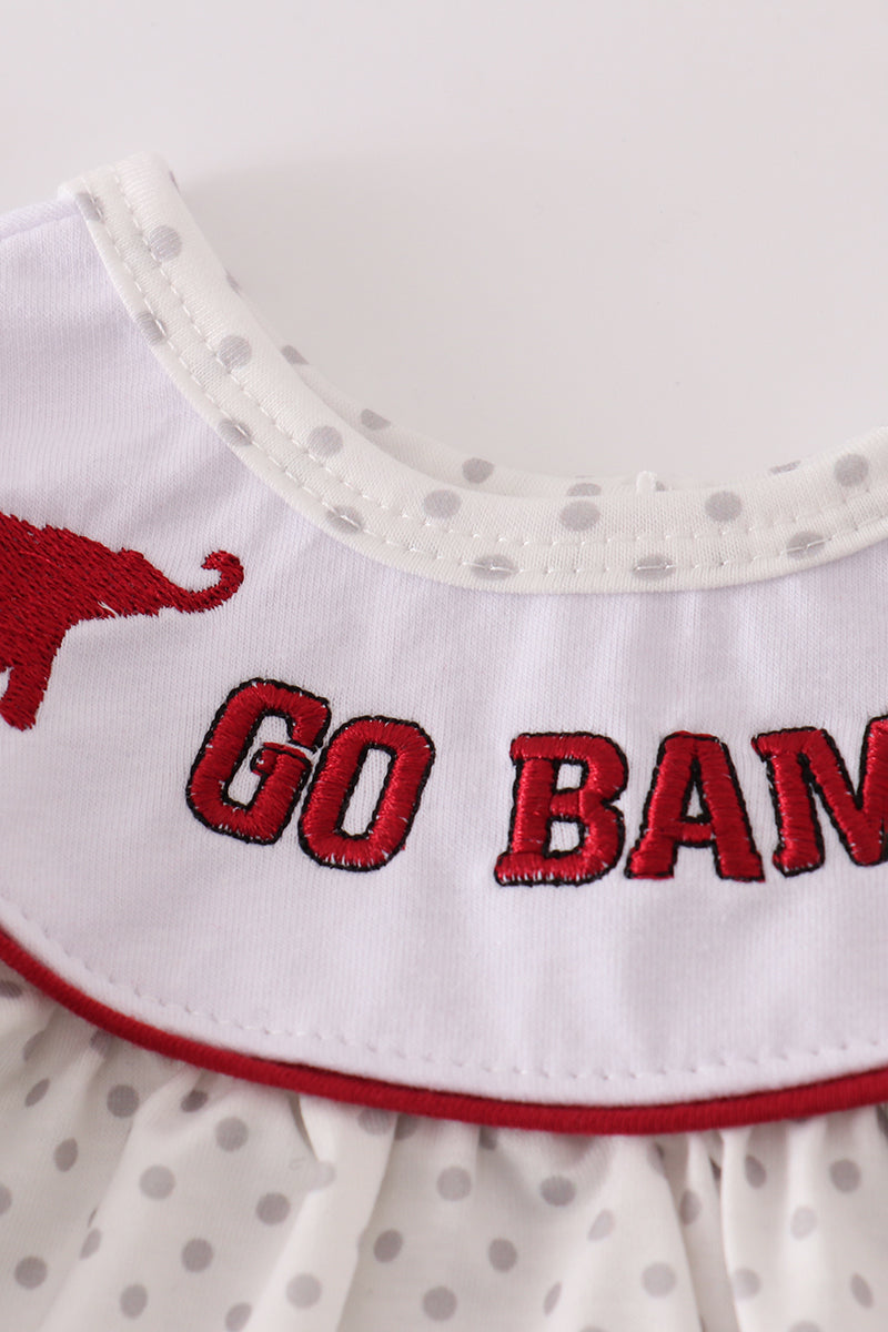 Alabama dot bloomer set