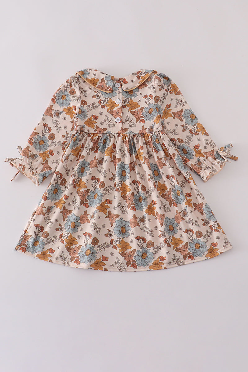 Deer floral dress