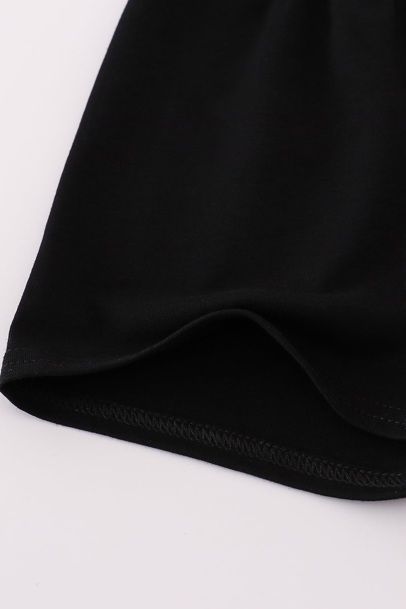 GA Bulldog sequin stripe shorts set