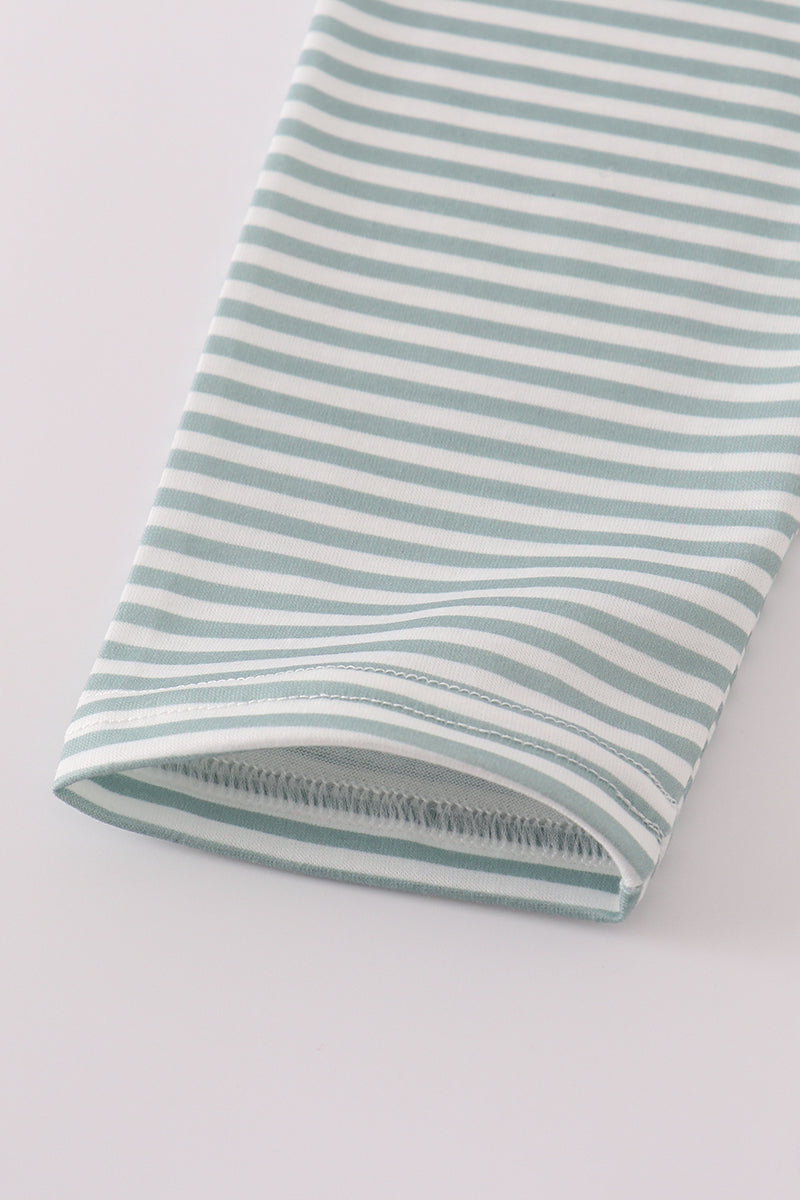 Stripe football pants set