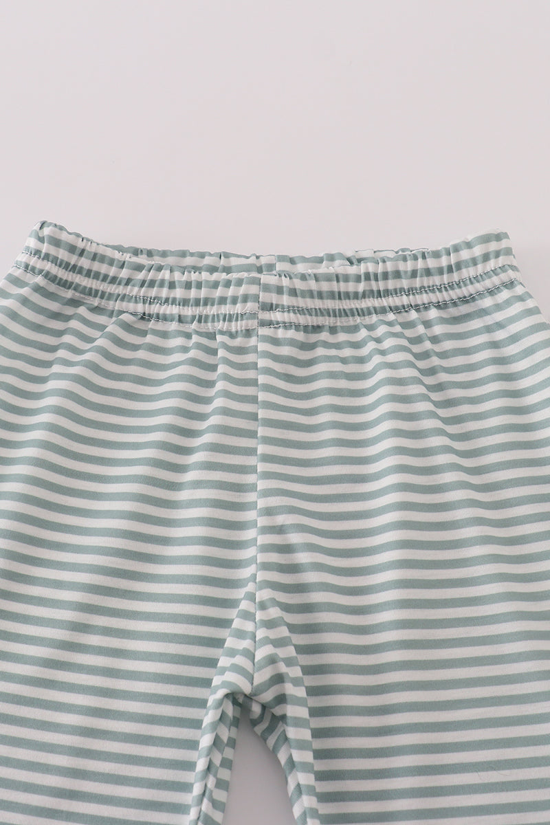 Stripe football pants set