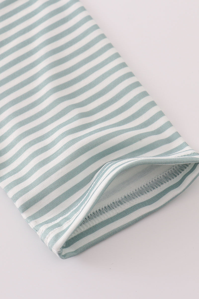 Stripe football  pants set