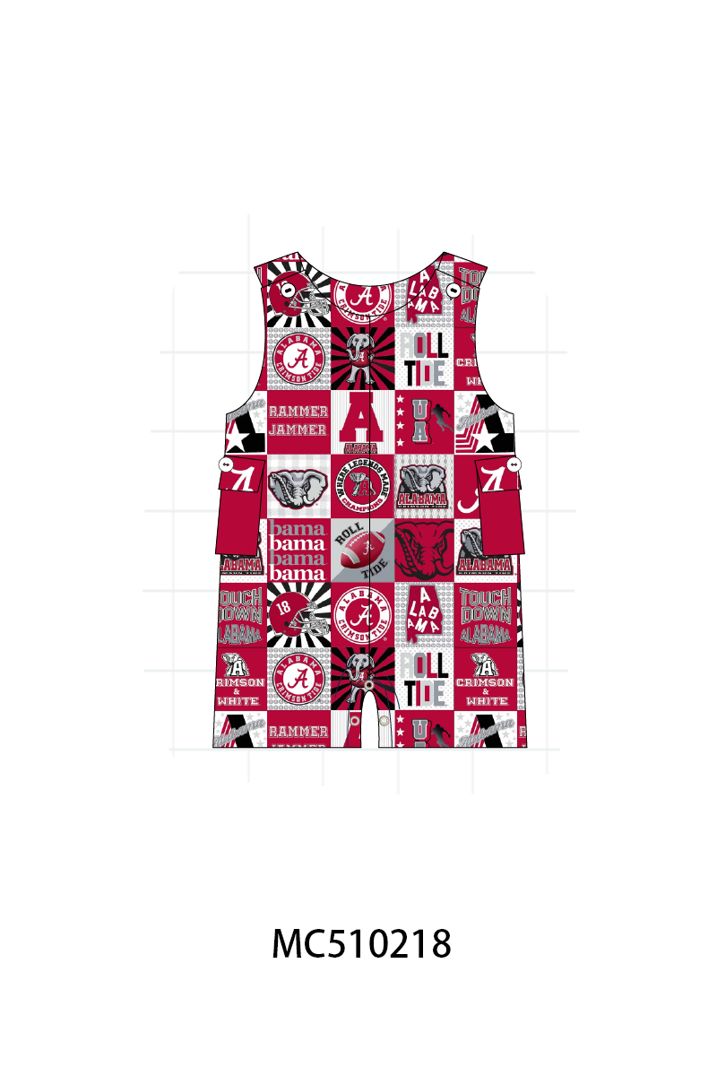 PO71 Alabama roll tide patchwork collection