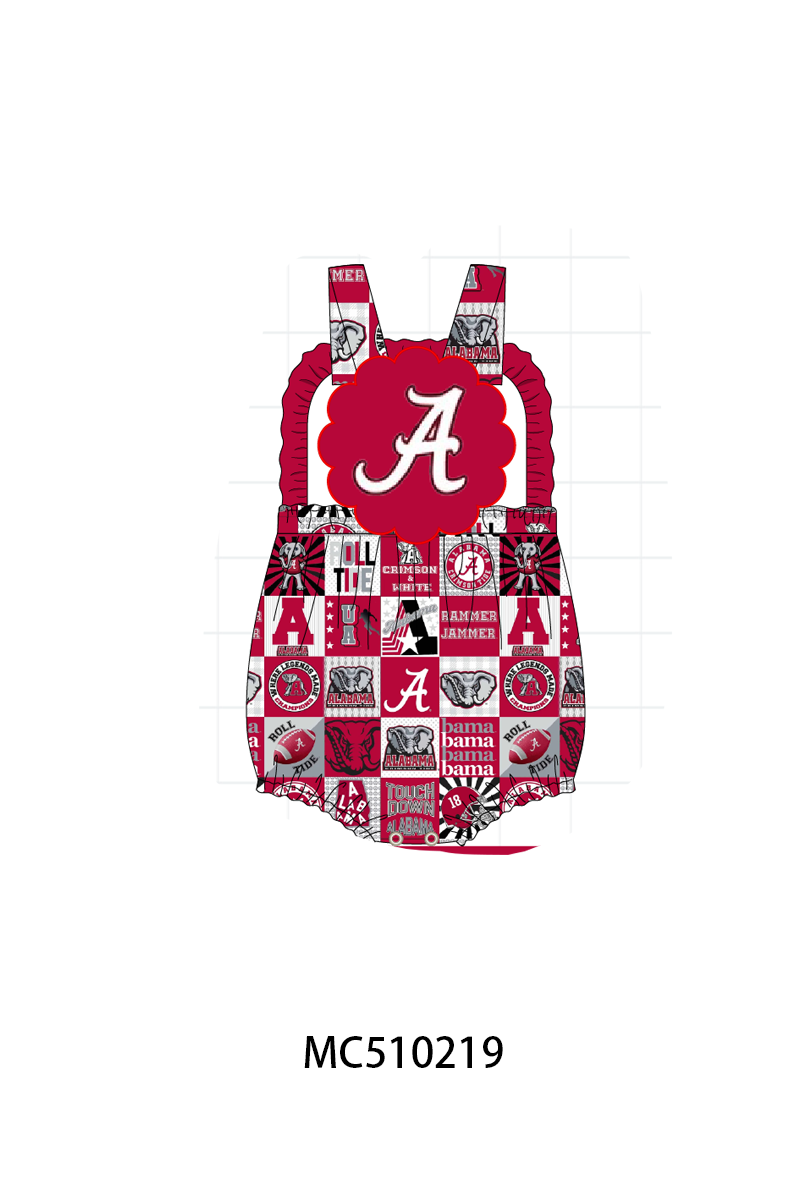 PO71 Alabama roll tide patchwork collection