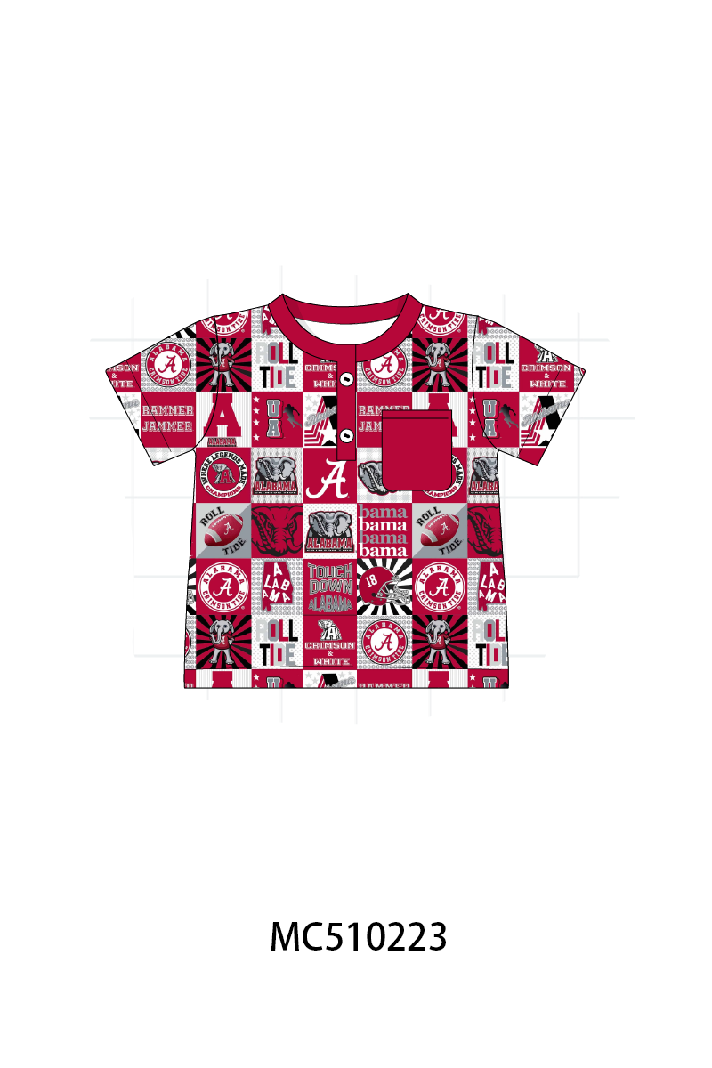 PO71 Alabama roll tide patchwork collection